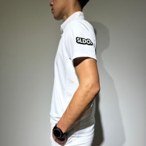 CODURA(R) NYLON 4WAY STRETCH ハーフパンツ  FRONT BACK LOGO/WHITE