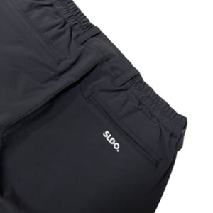 CODURA(R) NYLON 4WAY STRETCH ハーフパンツ　MINIMUM LOGO/MATTE BLACK