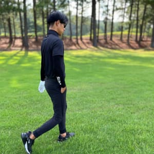 SLDO.ストレッチハイネックカットソー BLACK(UNISEX)