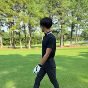 半袖モックネック カットソー NECK LOGO BLACK