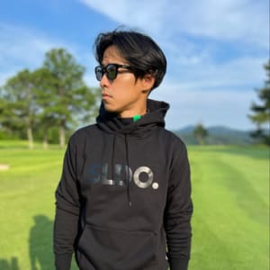 LOGO 裏起毛フーディー MATTE BLACK (UNISEX)