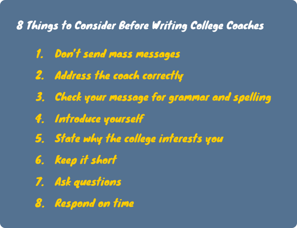 Essential Questions to Ask College Coaches on a Call