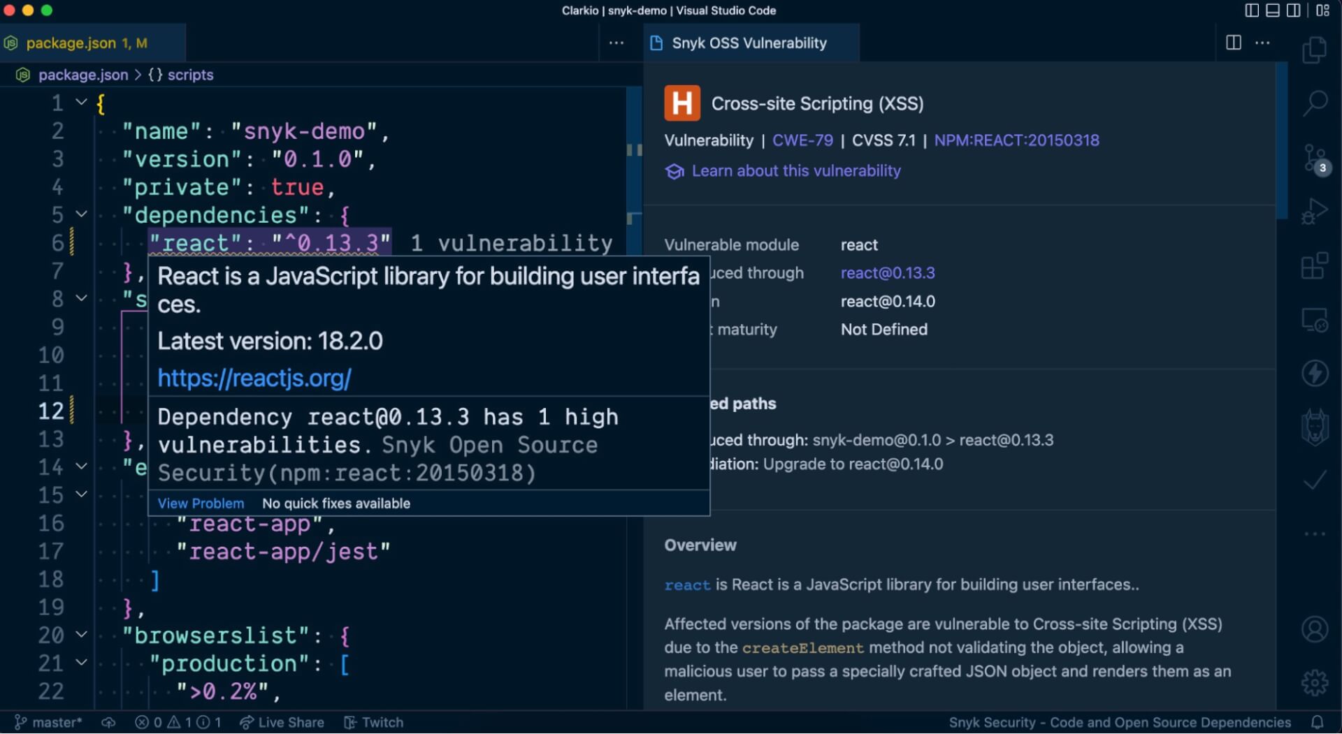 Smashing Magazine 🇺🇦 🏳️‍🌈 on X: React security best practices, a  cheatsheet by @snyksec. – Default XSS protection with Data Binding – Direct  DOM access – Rendering HTML – SSR – Vulnerabilities