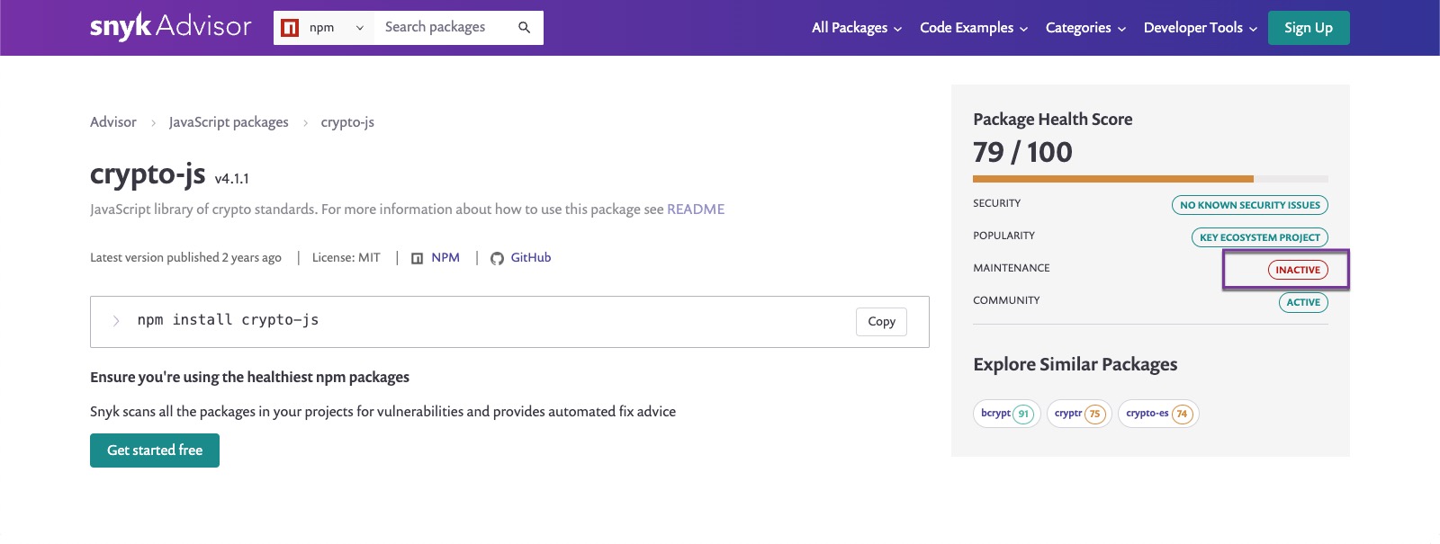 Crypto npm package (95) foto