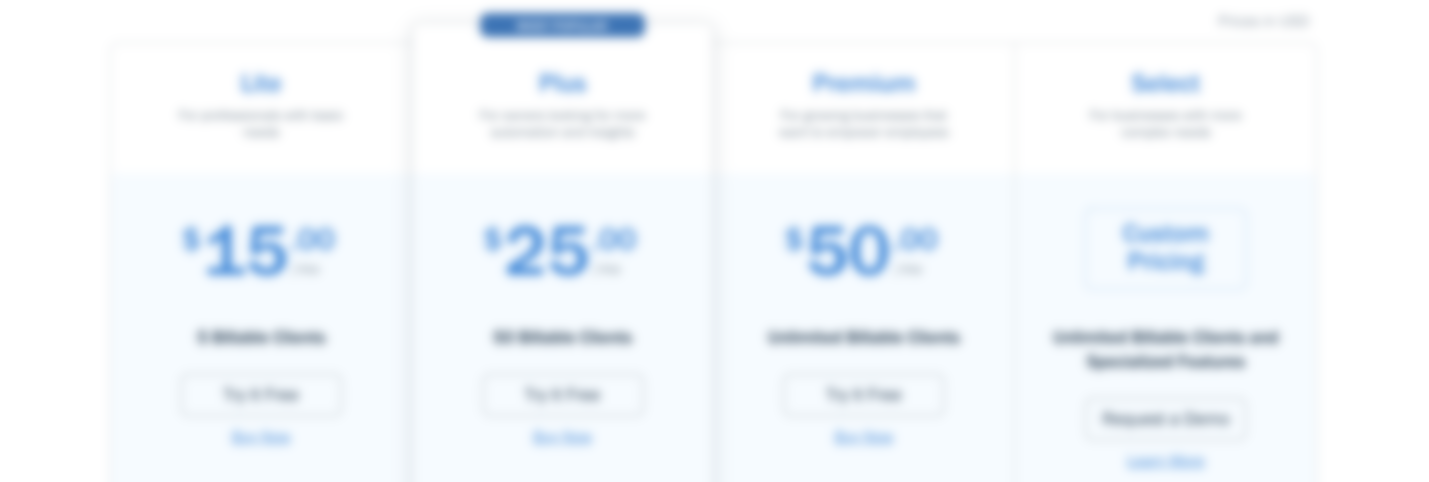 FreshBooks Pricing