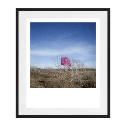 Hands All Over 06 Solid Wood Framed Art Print in Black Frame / 95 X 78 CM by Serap Osman