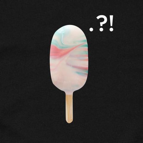 Cake Popsicle 09 Men's 100% Cotton Minimal Sweatshirt in by Raymond Tan