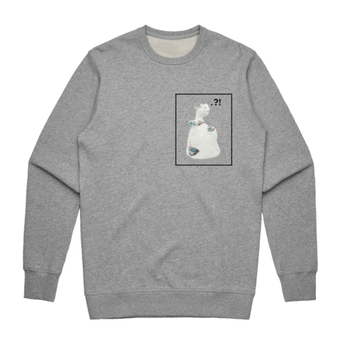 Bell People 03 Men's 100% Cotton Minimal Sweatshirt in Grey / XXL by erinswindow