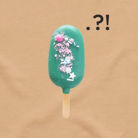 Cake Popsicle 04 Men's 100% Cotton Minimal Sweatshirt in by Raymond Tan