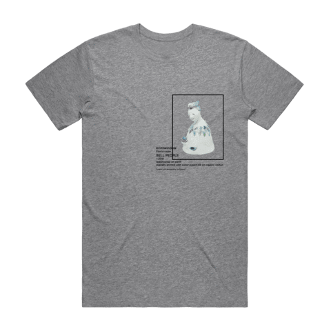 Bell People 01 Men's 100% Organic Cotton Gallery T-shirt in Grey / XXL by erinswindow