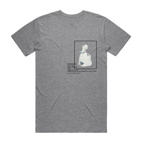 Bell People 03 Men's 100% Organic Cotton Gallery T-shirt in Grey / XXL by erinswindow
