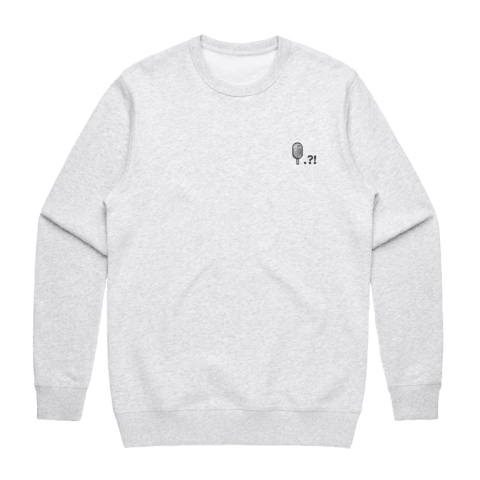 Cake Popsicle Men's 100% Cotton Embroidered Sweatshirt in Marble White / XXL by Raymond Tan