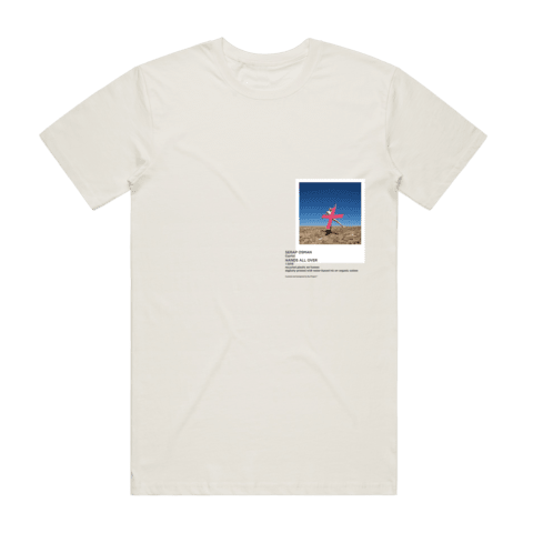 Hands All Over 07 Men's 100% Organic Cotton Gallery T-shirt in Natural / XXL by Serap Osman