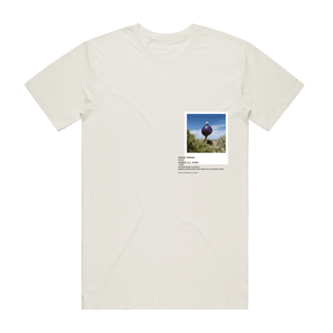 Hands All Over 08 Men's 100% Organic Cotton Gallery T-shirt in Natural / XXL by Serap Osman
