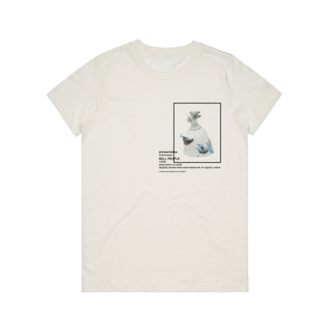 Bell People 02 Women's 100% Organic Cotton Gallery T-shirt in Natural / XXL by erinswindow