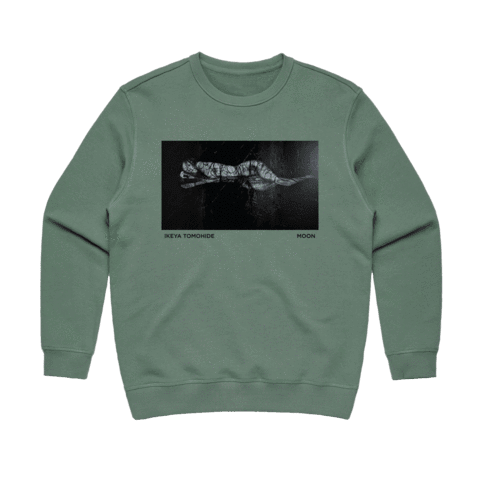 Moon Women's 100% Cotton Gallery Sweatshirt in Sage / XL by Ikeya Tomohide
