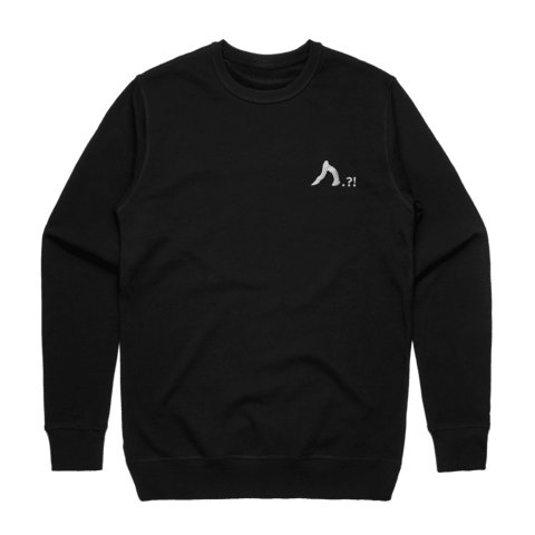 Shark Men's 100% Cotton Embroidered Sweatshirt in Black / XXL by Yuuna Okanishi