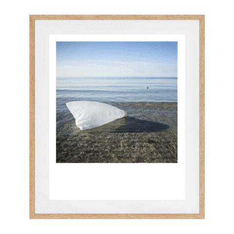 Hands All Over 05 Solid Wood Framed Art Print in Natural Frame / 95 X 78 CM by Serap Osman