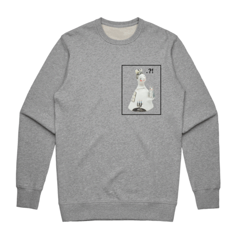 Bell People 04 Men's 100% Cotton Minimal Sweatshirt in Grey / XXL by erinswindow