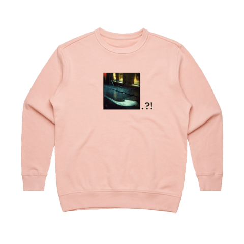 After Hours 2 Women's 100% Cotton Minimal Sweatshirt in Pale Pink / XL by Serap Osman