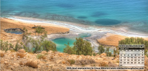 June 2013 Dead Sea Desktop Calendar – Steve Winston