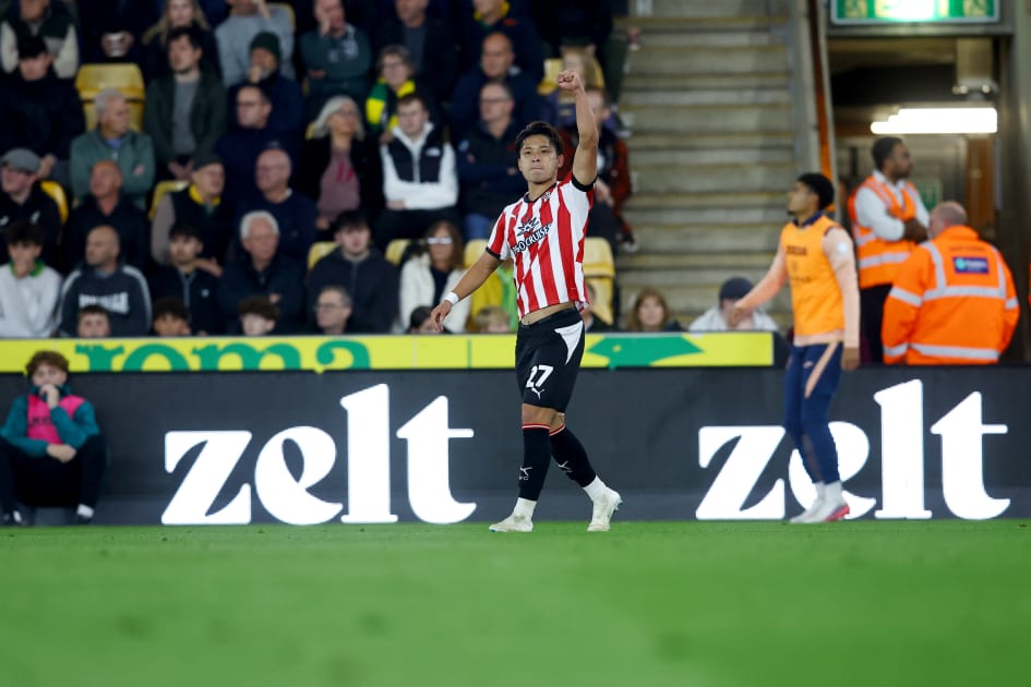Report: Matsuki strikes to give Saints first away win