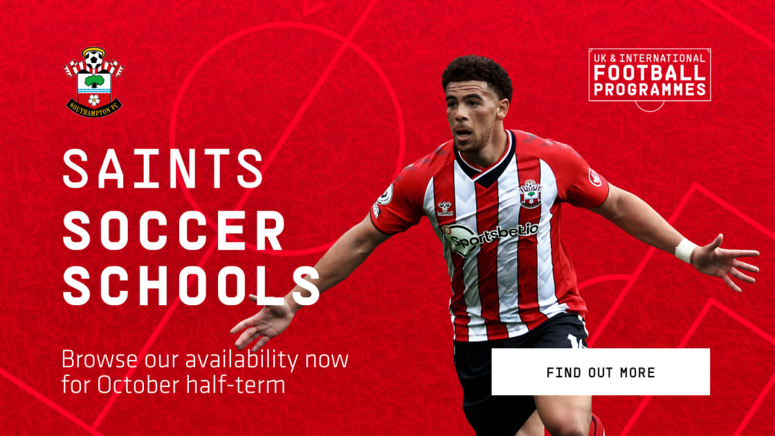 Soccer Schools return for October halfterm Southampton FC Official Site