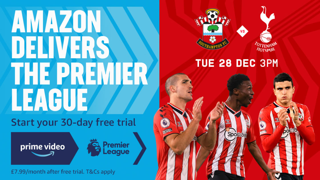 Premier League football is FREE today on  Prime Video