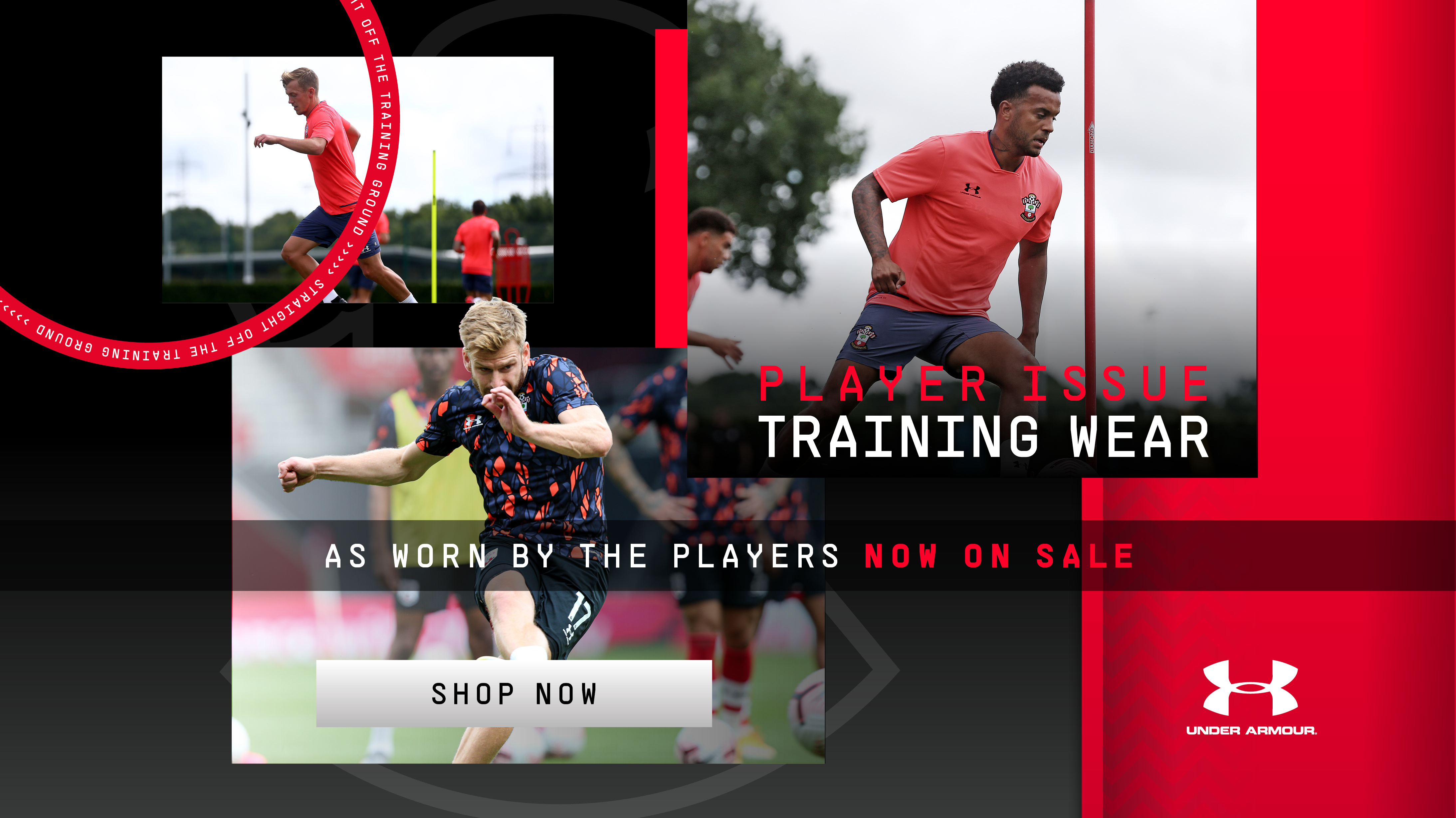 Under Armour player issue training wear now available