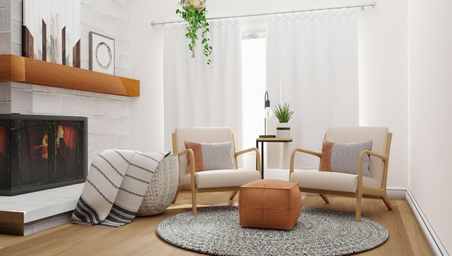 Earthy Tones: Mid-Century Design By Spacejoy