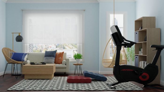 Coastal Vibes: Living Room Design View 3 By Spacejoy