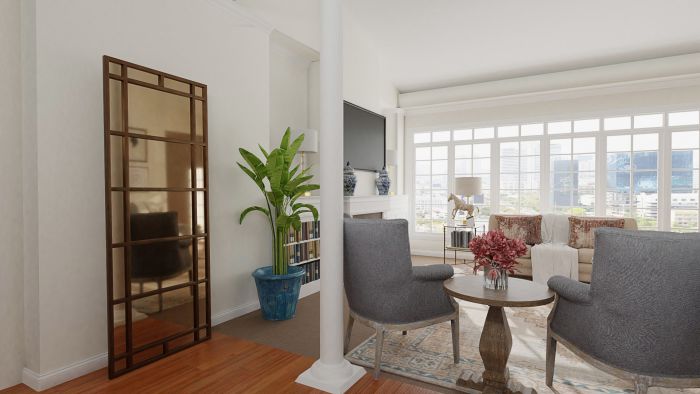 French Country Accents: Classic Traditional Living Room Design View 5 By Spacejoy
