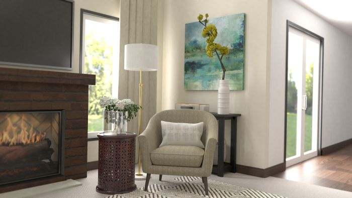 Soft Soothing Neutrals with Coastal Vibes: Classic Traditional Living Room Design View 4 By Spacejoy