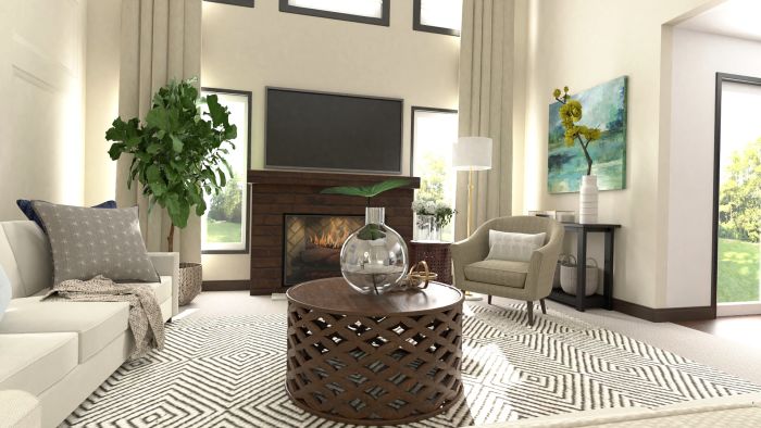 Soft Soothing Neutrals with Coastal Vibes: Classic Traditional Living Room Design View 5 By Spacejoy