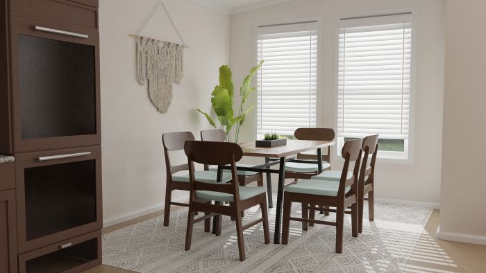 Extra Storage: Mid-Century Contemporary Living Room Design View 4 By Spacejoy