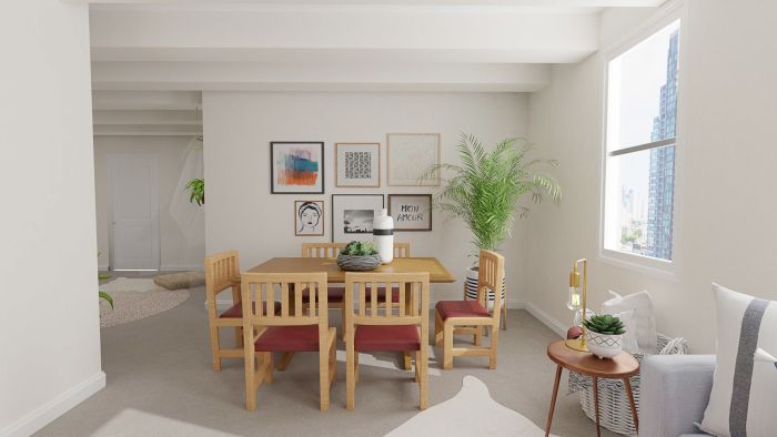 On a Budget: Rustic Transitional Living Room Design View 4 By Spacejoy