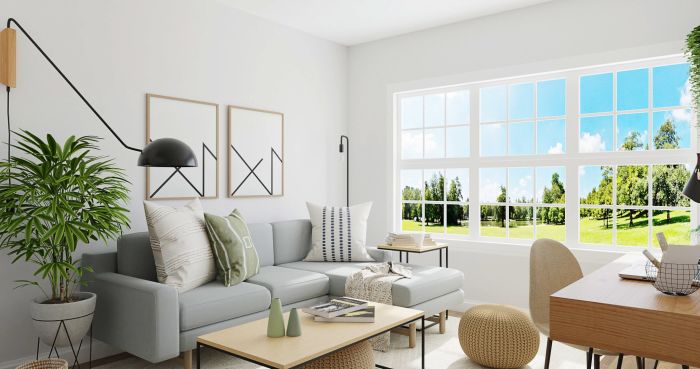 Small Space Living Area: Minimalist Living Room Design View 2 By Spacejoy