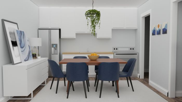 Small Spaces: Mid Century Urban Living Room Design View 4 By Spacejoy