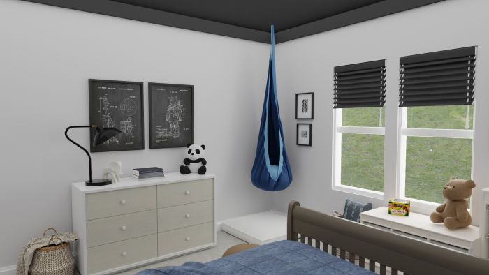 Space Inspired: Urban Transitional Kid's Room Design View 2 By Spacejoy