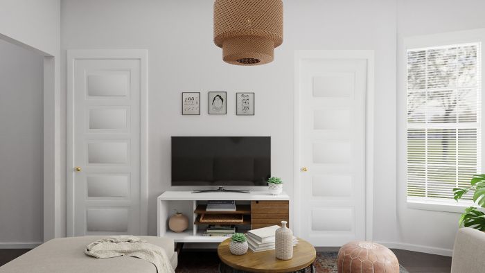 Southwestern Vibes: Rustic Boho Living Room Design View 5 By Spacejoy