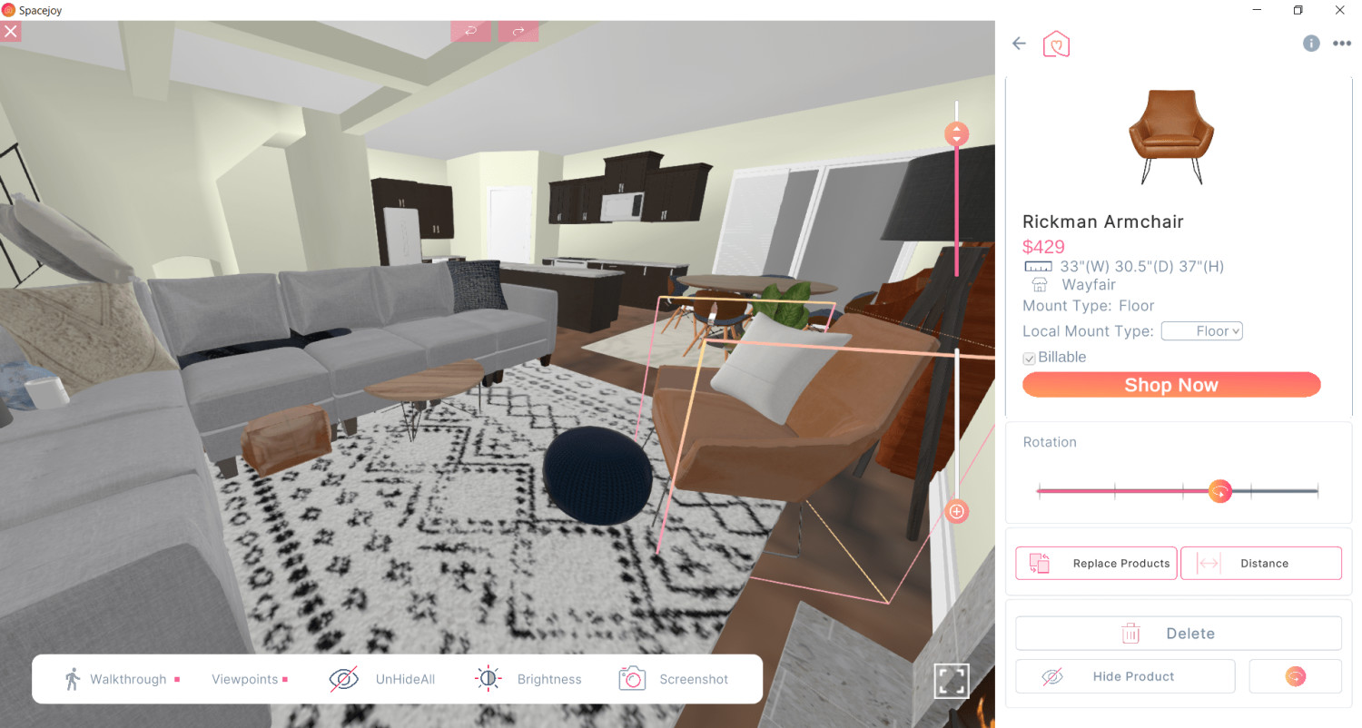 3D Design For Zoe New Living Room View