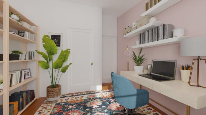 Spacejoy review of Home Office Designed For Adriana Pachas 4