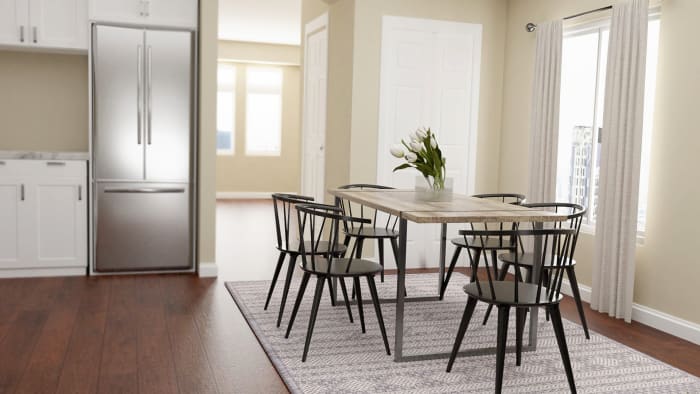 Urban Farmhouse: Living Room Design Design View 3 By Spacejoy