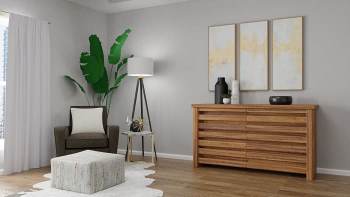 Canopy Bed: Glam Transitional Bedroom Design View 5 By Spacejoy