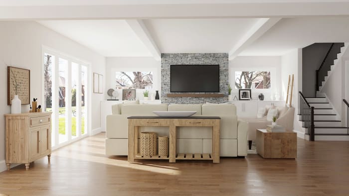 Conversational Seating: Traditional Living Room Design View 4 By Spacejoy