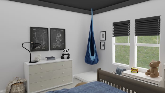 Space Inspired: Urban Transitional Kid's Room Design View 2 By Spacejoy