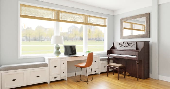 Extra Storage: Classic Transitional Living Room Design View 2 By Spacejoy