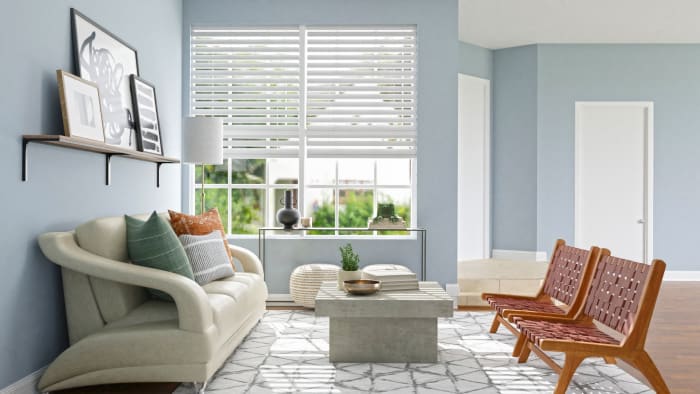Small Spaces: Urban Modern Living Room Design View 3 By Spacejoy
