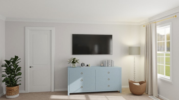 Mirrored Furniture: Elegant Glam Bedroom Design View 3 By Spacejoy