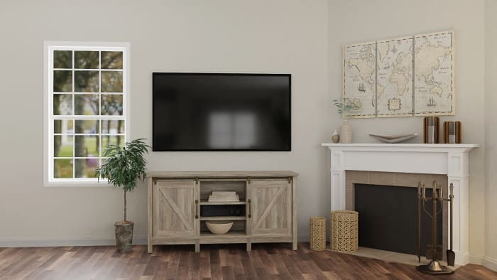 Inviting & Calming Classic Living Room Design View 4 By Spacejoy